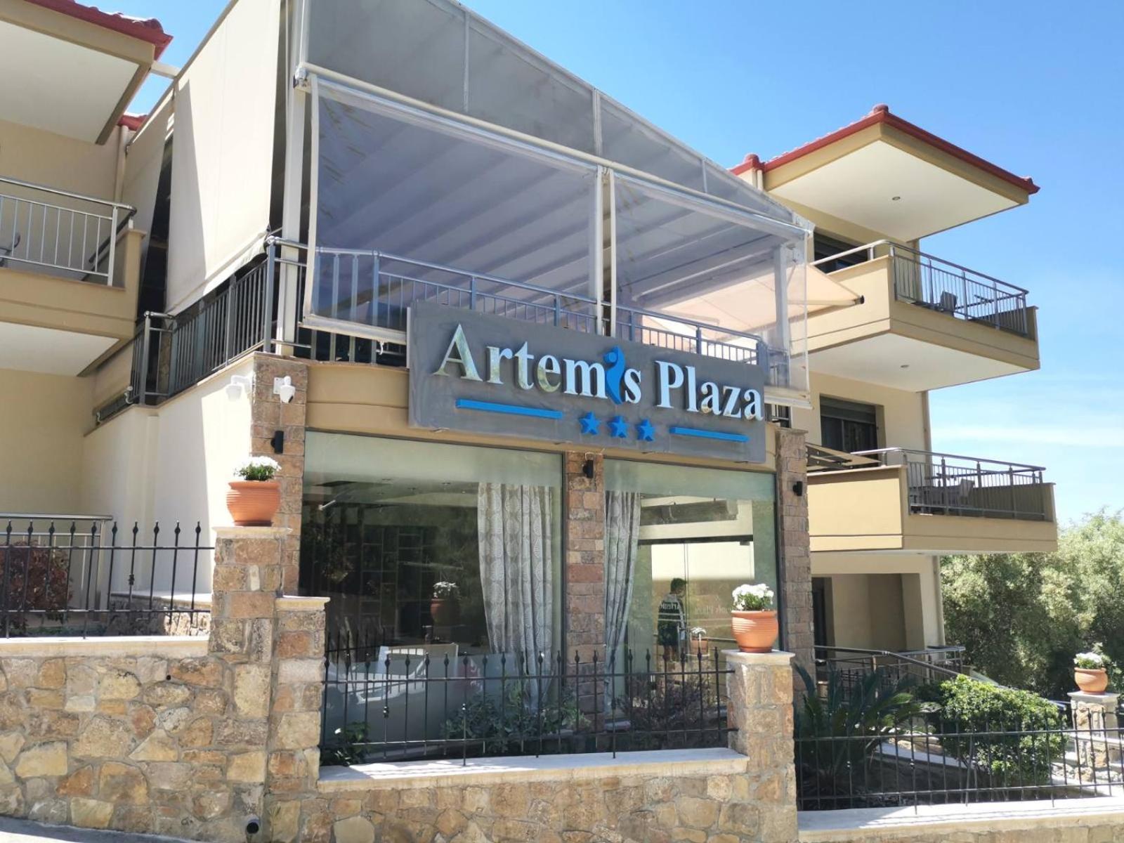 Artemis Plaza Aparthotel Ajía Paraszkeví Kültér fotó